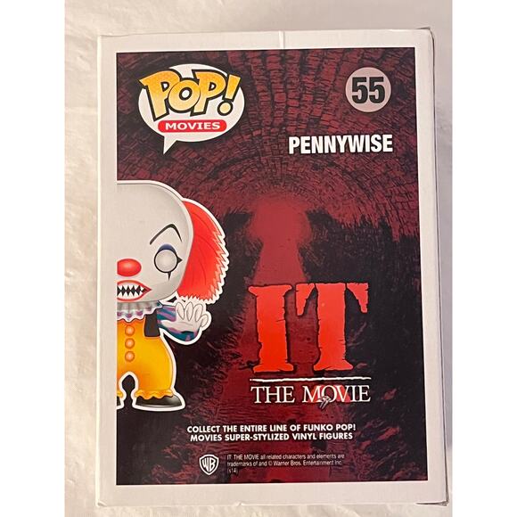 Funko Pop! Movies IT Pennywise Vinyl Figure #55 - Picture 6 of 10